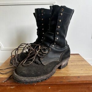 Jk boots super duty logger boots/firefighter boots